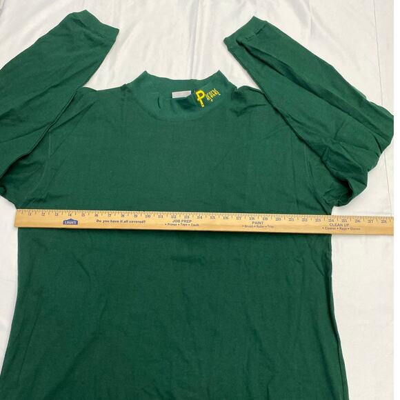 Vintage Green Bay Packers Long Sleeve T Shirt Medium Embroidered NFL Mock Neck - Picture 7 of 10